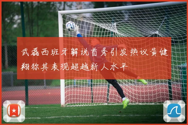 武磊西班牙解说首秀引发热议黄健翔称其表现超越新人水平